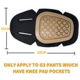 thumbnail image 2 of G3 Combat Knee Pads 1 Pair Protective Knee Pads Inserts for Tactical Airsoft Paintball Hunting Military Pants Upgraded Khaki, 2 of 3