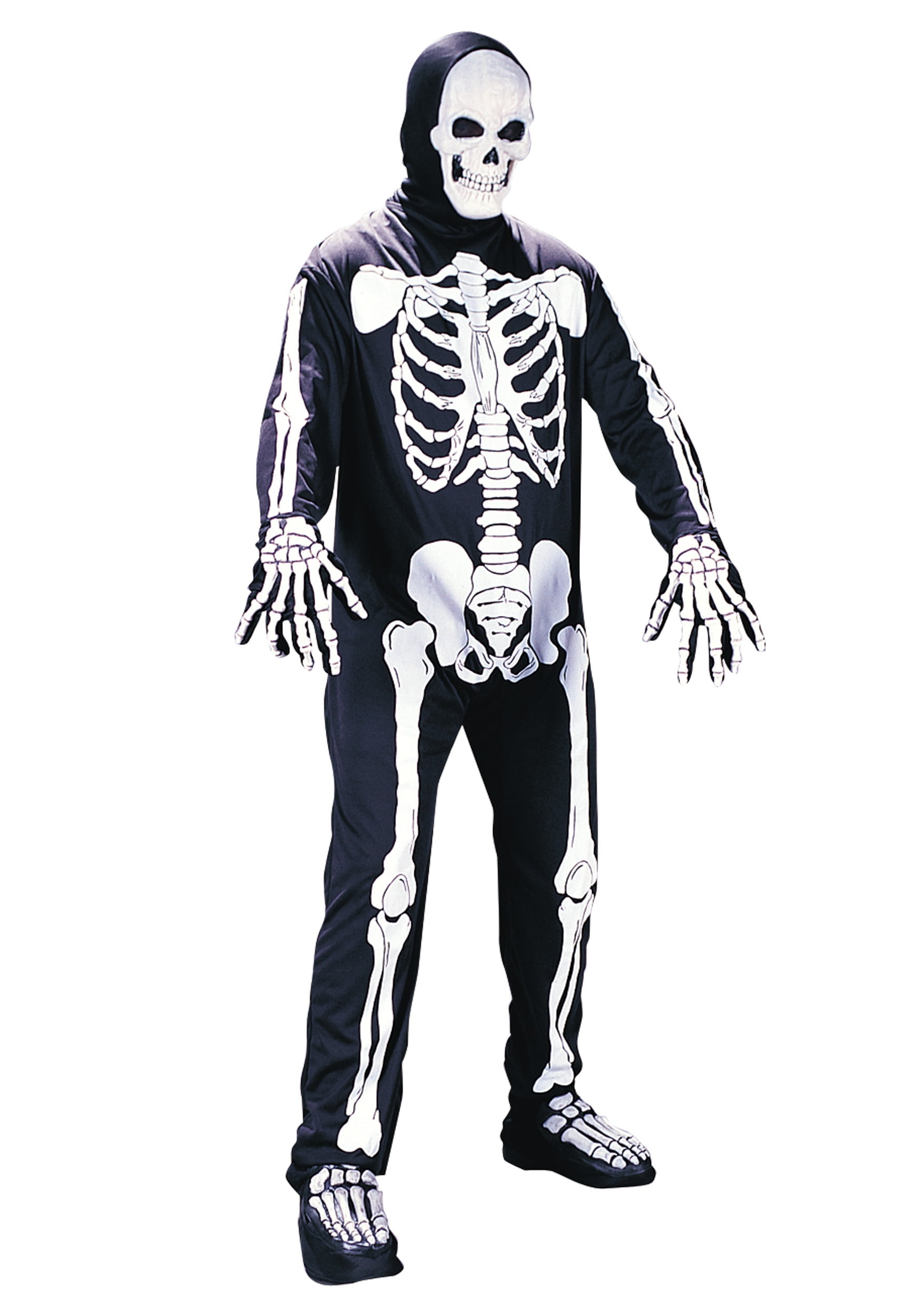Mangle syre Konflikt Plus Size Scary Skeleton Costume - Walmart.com