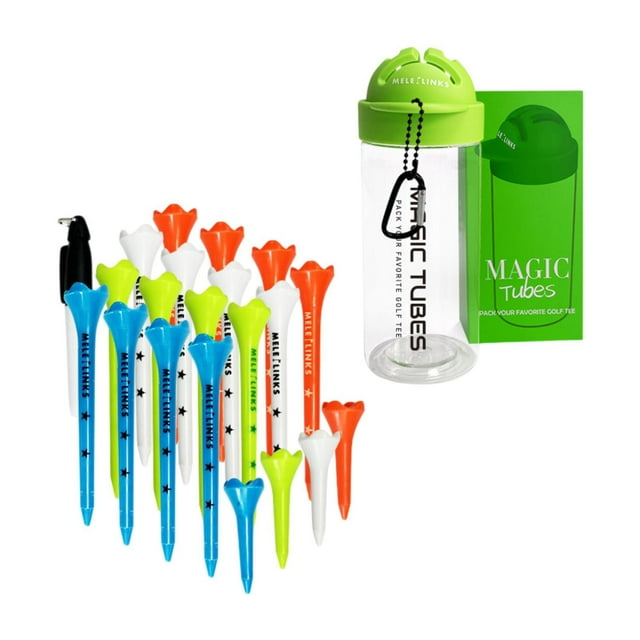 koolsoo 20 Pcs T-Shirts de Golf Réutilisables T-Shirts de Golf pour Pratique Extérieure Terrain de Conduite Vert