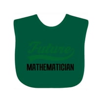 Inktastic Future Mathematician Boys or Girls Baby Bib