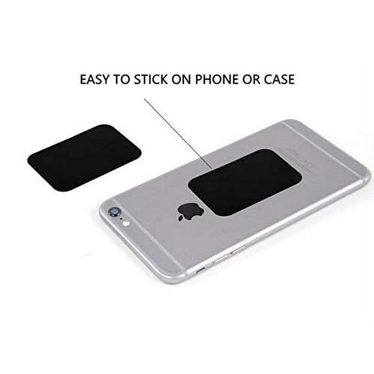 Best Tek Mount Metal Plate, Phone Magnet Sticker, Metal Plate for Magnetic Mount 8 Pack