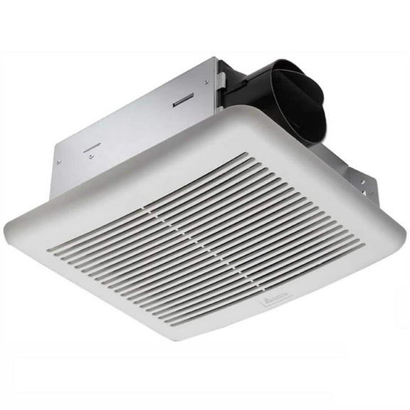 Slim Series 70 CFM Wall or Ceiling Bathroom Exhaust Fan with Humidity Sensor, ENERGY STAR