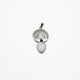 thumbnail image 1 of Xiao Hua Colgante de collar, hecho a mano para hombres y mujeres, colgante en forma de gota de árbol de la vida (semitransparente), 1 of 5