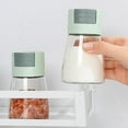 thumbnail image 6 of 0'5g Metering Salt Shaker Push Type Salt Dispenser Salt Tank Sugar, 6 of 8