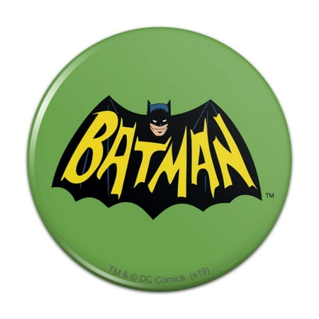 

Batman Classic TV Series Logo Kitchen Refrigerator Locker Button Magnet