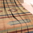 thumbnail image 3 of Vintage Style Bohemian Throw Blanket - 50x60, Sherpa Lined, Boho Oriental Couch Blanket, Ffluffy Blanket for Kids, Women, Couch, 3 of 5