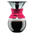 thumbnail image 6 of Bodum POUR OVER Coffee Maker with Permanent Filter, 1 L, 34 Ounce, 8 Cups, Red, 6 of 6
