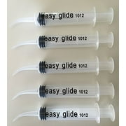 Easy Glide Curved Tip Dental Irrigation Syringe 12CC 12ML - Pack of 5