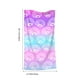 thumbnail image 3 of Toalla de playa de microfibra, súper resistente a la arena, ligera, absorbente, de secado rápido, grande, 27,5 x 59 pulgadas, multicolor, para viajes, piscina, camping, manta de picnic., 3 of 5