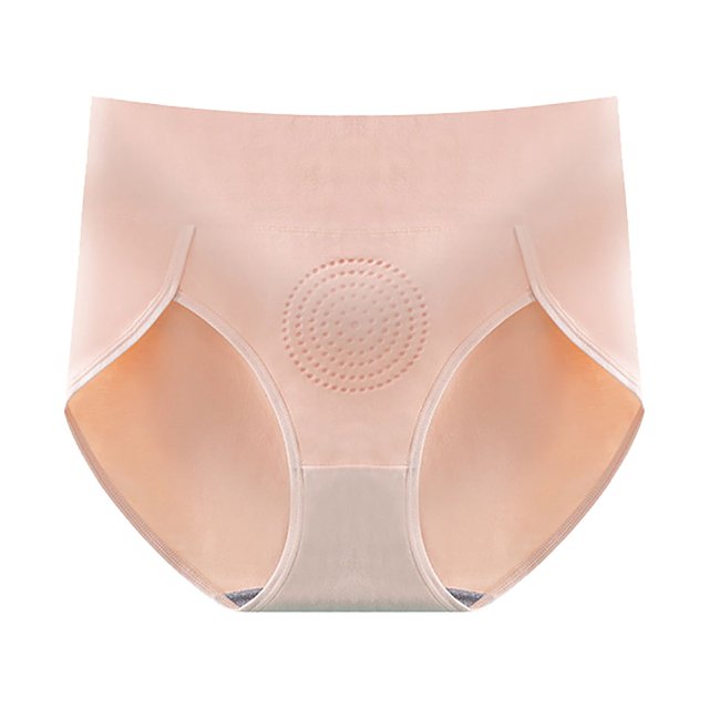 Gibobby Ropa Interior con Entrenamiento Fajas de cintura alta para mujer Braguitas de levantamiento de glúteos para adelgazar el vientre(Beige, XXL)