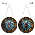 thumbnail image 4 of (GH123) Y Arte Imitación Vidrio Colores en Ambos Lados Super Art Wall Hanging Double Art Spider, 4 of 9
