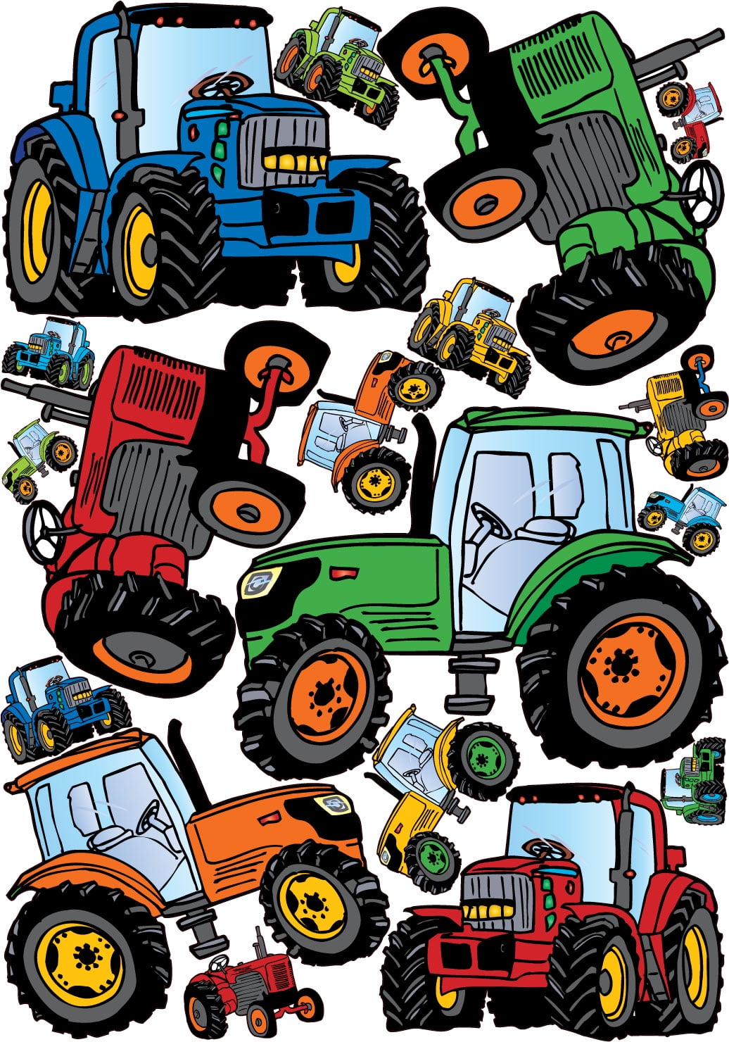 Tractor Wall Decals/ Stickers/ Wall Decor