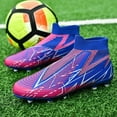 thumbnail image 4 of Mens Womens High-Top Soccer Cleats, Teen Football Training Shoes, FG/TF Athletic Shoes Competition & Training for Boys and Girls, 4 of 16