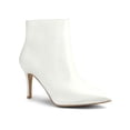 thumbnail image 1 of Unique Bargains Women's Pointed Toe Stiletto High Heels Ankle Boots, 1 of 4