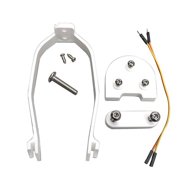 Soporte de guardabarros para patinete eléctrico Xiaomi M365 blanco Afortunado Sencillez