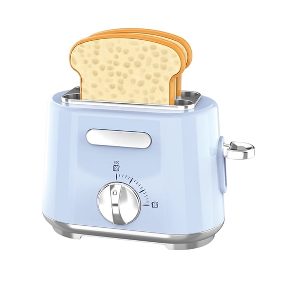 PINGÜE® Role Play | Set de Tostador a Escala | Estilo Trendy tipo SMEG/KitchenAid | Azul Pastel | Juguetes Niños y Niñas