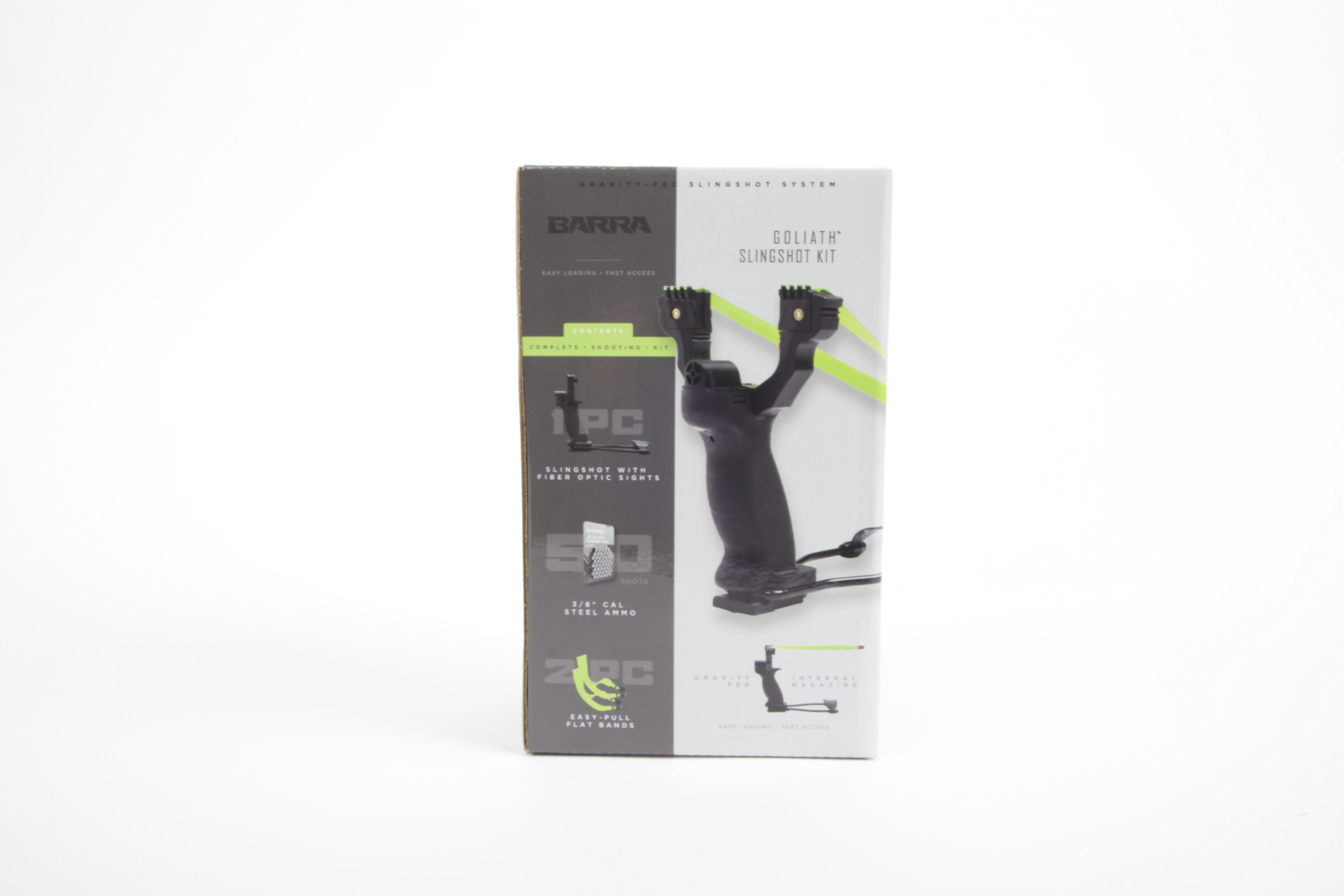 Barra Goliath Powerful Hunting Slingshot with Ammo and Dual Bands