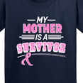 thumbnail image 4 of Inktastic My Mother is a Survivor Breast Cancer Awareness Youth T-Shirt, 4 of 5