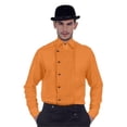 thumbnail image 1 of The Pirate Dressing C1293 Ulysses Side-Button Shirt- Orange - Small, 1 of 1