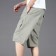 thumbnail image 2 of Pantalones cargo finos de verano para hombre: cordón, poliéster, tallas L-XXXXXXL, playa/casual, cintura elástica, 2 of 3