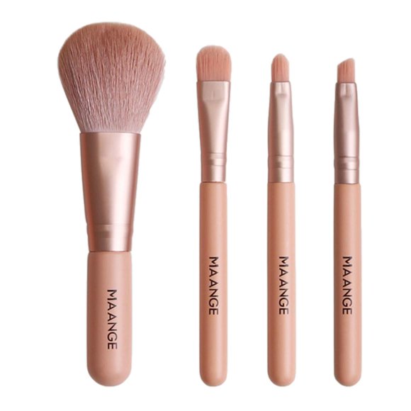 de 4 pinceles de maquilje profesionales pincel de de polvo de Colcomx pinceles cosméticos de maquillaje