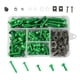 thumbnail image 1 of Kit de pernos de de motocicleta 177 piezas M5 M6 tornillos de parabrisas sujetadores Verde Cola Pernos de carenado, 1 of 5