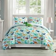 thumbnail image 1 of Unique Home Children Comforter 3 Piece Collection Set Dinosaur and Boys Beds Clearance Bedding Comforter Duvet Cover Set (Full, Dinosaur), 1 of 5