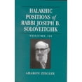 thumbnail image 3 of Halakhic Positions of Rabbi Joseph B. Soloveitchik (Volume 3), 3 of 3