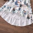 thumbnail image 6 of Lvshlubb Girls Summer Dress Floral Printed V Neck Sleeveless Halter Dresses for Vacation Beach Girls Clothing Size 8-12, 6 of 7