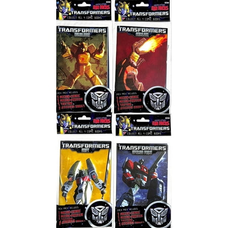 - Transformers Fun Packs Micro-Comic Set of 4 Comics IDW