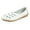 White, variant on Women's Wedge Loafers Casual Shoes Slip On Women Comfort Walking Flat Driving For Women Non Slip Low Top Platform Shoes