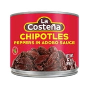 La Costena Chipotle Peppers, Canned Vegetables, 12.0 oz