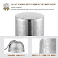thumbnail image 4 of KEINXS Extra Large Tea Ball Infuser for Pitcher (2 Pack)  18/8 Stainless Steel Tea Steeper  Extra Fine Mesh Tea Strainer Perfect for Brewing Herbs  Iced Tea  Coffee  Cooking Soup, 4 of 6