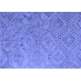 thumbnail image 1 of Ahgly Company Machine Washable Indoor Rectangle Southwestern Blue Country Area Rugs, 8' x 12', 1 of 4