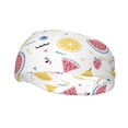 thumbnail image 2 of Goofa Watermelon And Lemon Pattern Sweatbands Sports Headband for Men & Women,Moisture Wicking Athletic headband,Breathable Sweatband,Sports accessories,Workout gear, 2 of 9