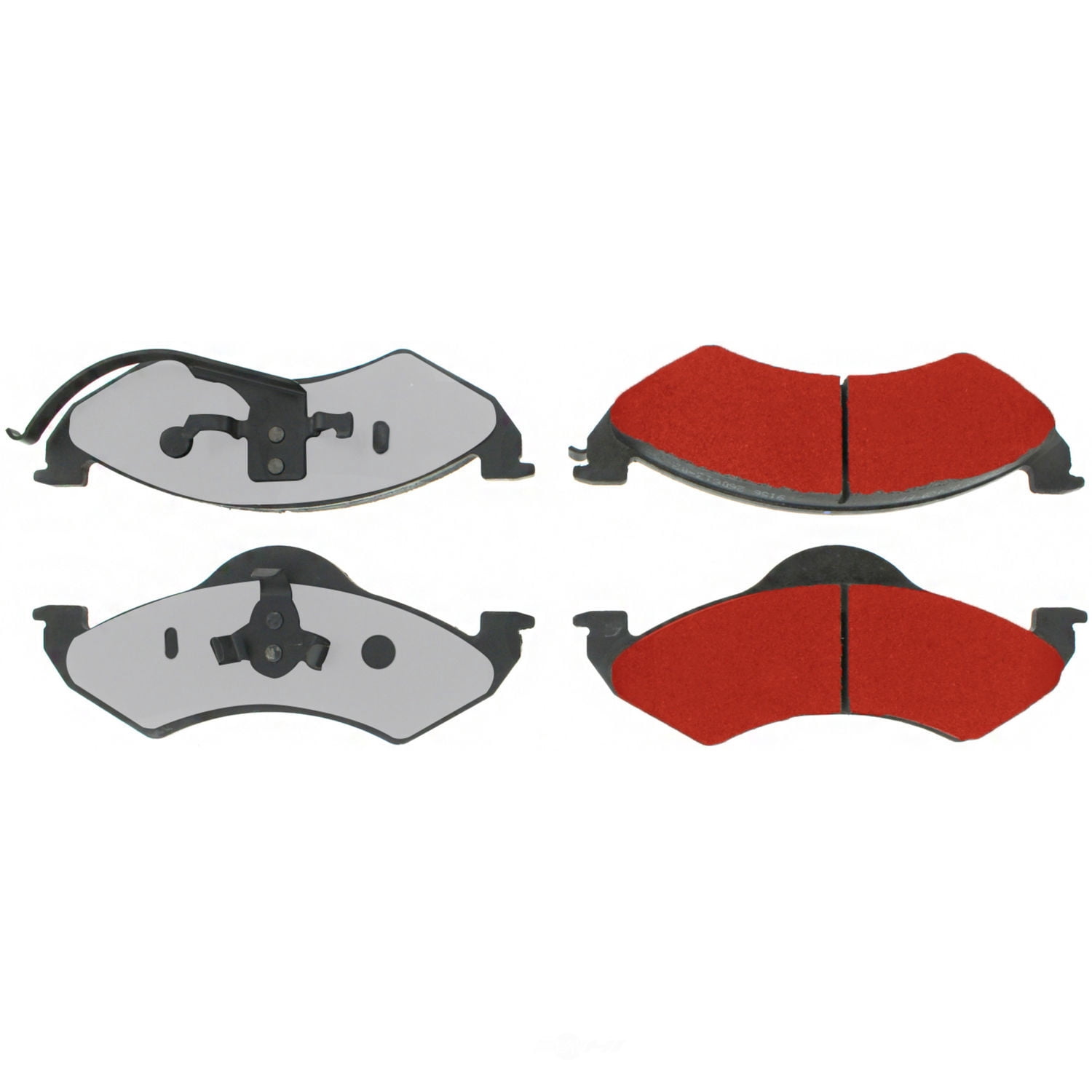 PQ PRO DISC BRAKE PADS WITH HARDWARE