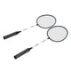 thumbnail image 5 of JUEGO DE 2 RAQUTAS DE BÁDMINTON para adolescentes y adolescentes, Raquetas antideslizantes de Aleación de Hierro Con Volantes de Nailon, Bolsa de Transporte para Juegos al Aire, 5 of 7