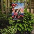 thumbnail image 2 of Staffordshire Bull Terrier Two Hearts Garden Flag 11.25 in x 15.5 in, 2 of 5
