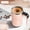 pink, variant on OceAura Self-Stirring Mug, 12oz Rechargeable Automatic Coffee Mug with LED Temperature Display & Lid, Self-Mixing Cup for Coffee, Milk & Hot Beverages,Perfect Gift for Friends, Family (Pink)
