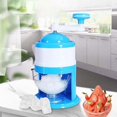 thumbnail image 5 of Trituradora De Hielo Con Manivela Trituradora De Hielo Máquina De Afeitar Para Hacer Bebidas, Para Conos De Nieve Gruesos, Afeitados O Finos Rápidos O Mini Máquina De Hielo Portátil Triturad, 5 of 5