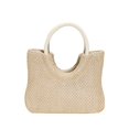 thumbnail image 3 of Bolsos de mano para mujer, moda de primavera, bolsos sencillos, bolsos de mano de gran capacidad para viajeros, 3 of 6