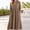 Womens dresses summer-Khaki, variant on Guieoi Womens Dresses Plus Size 2026 New Trendy Summer V-Neck Cotton-Linen Loose-Fit Pocketed Three-Quarter Sleeve Long Maxi Dress Green M
