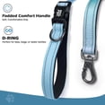 thumbnail image 2 of Heavy Duty Dog Leash, 4-7FT Shock Absorbing Bungee with 2 Padded Handles, Metal Carabiner & Seatbelt for Large Dogs, 2 of 7