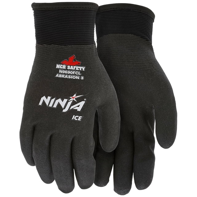 Guantes de trabajo MCR Safety Ninja Ice N9690FCL con aislamiento grande