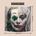 thumbnail image 3 of Joker Folie a Deux Horror Tapestry Luxury Wall Hanging Tapestries Decor For Bedroom Living Room Dormitory Mural Blanket 59x59in, 3 of 8