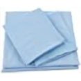 thumbnail image 3 of Pacific Linens | Luxurious Soft 3 Piece Bed Sheet Set with Deep Pockets | 100% Cotton | Wrinkle, Fade & Stain Resistant | 500 Thread Count | Twin Size | Sky Blue, 3 of 4