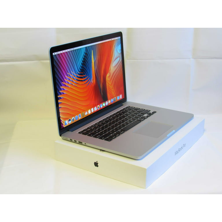 Apple MacBook Pro 15-Inch Retina Laptop i7 2.5GHz - 3.7GHz / 16GB DDR3 Ram  / 1TB SSD / Radeon R9 M370X 2GB Video / OS X Mojave / Thunderbolt / HDMI / 