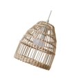 thumbnail image 1 of Rattan Lampshade Boho Scandi Hanging simple antique retro Handmade for Home Living Room, 1 of 9