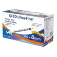 thumbnail image 1 of Jeringa BD Ultra Fine para insulina 0.5 ml 31G x 8 mm 30 pzas, 1 of 3