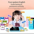 thumbnail image 5 of Croeve Talking Tablet, 2-in-1 English Speaking Flashcards & Interactive Drawing Tablet for Language Learning, 224/550 Words, Plug and Play, Situational Teaching (Pink-550word), 5 of 7
